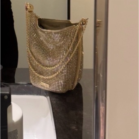 Cult Gaia gold rue wristlet bag - Picture 3 of 3